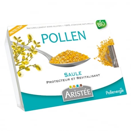 Pollen frais de saule bio