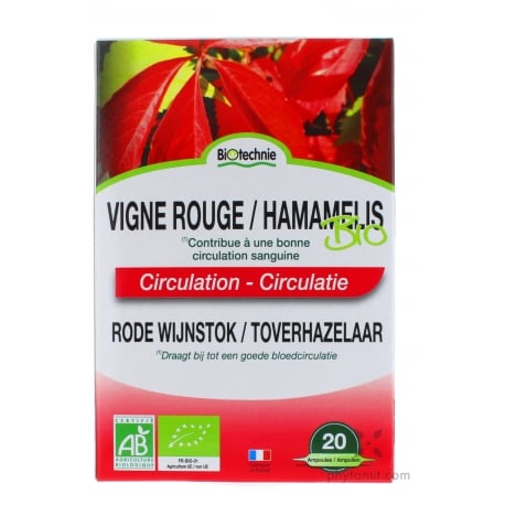 Vigne rouge / Hamamélis bio