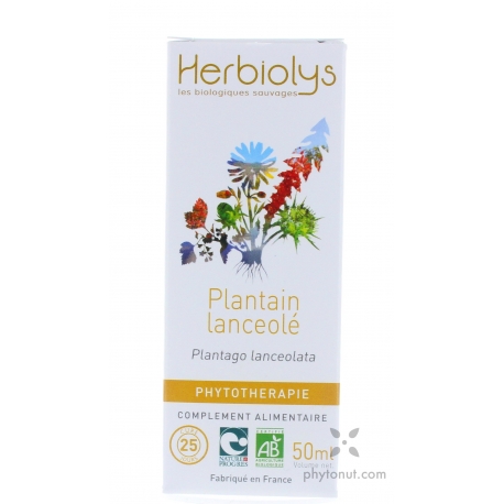 Plantain lancéolé bio - EPF 50 ml