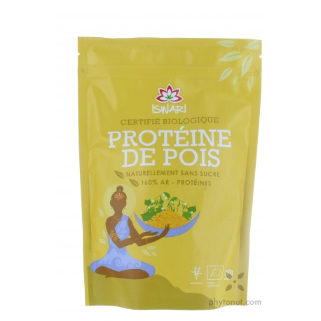 Protéines de pois bio