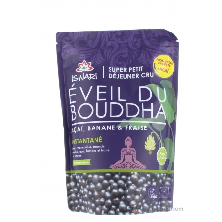 Eveil du Bouddha açaï, banane et fraise