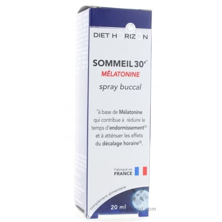 Sommeil 30' mélatonine spray