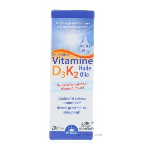Vitamine D3&K2 gouttes