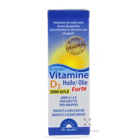 Vitamine D3 Huile 2000 UI