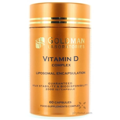 Vitamine D3 (2000 UI) & K2 liposomale - gélules