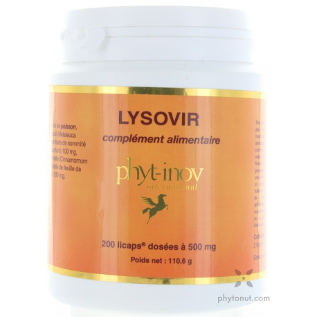 Lysovir 200 gélules