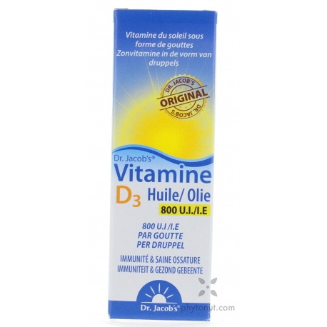 Vitamine D3 Huile 800 UI