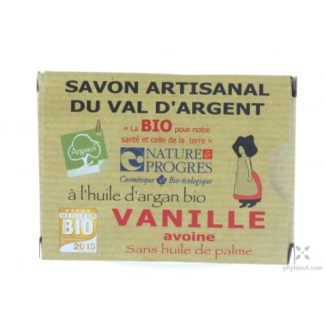 Savon bio à la vanille