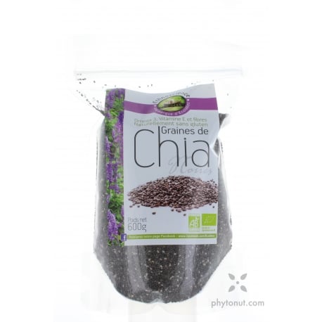 Graines de Chia bio 600 g