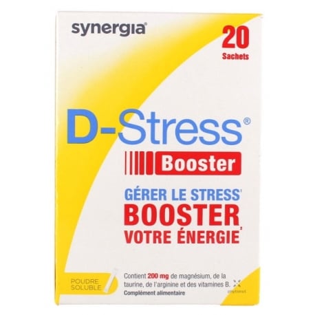 Synergia D-Stress Booster Poudre 20 Sachets