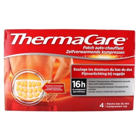 Thermacare dos - 4 ceintures