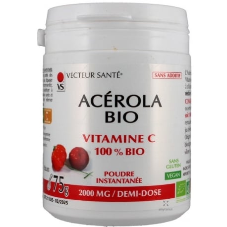 Acérola poudre bio 75 g