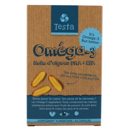 Oméga 3 végétal 45 gel