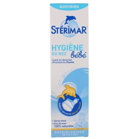 Stérimar Bébé Hygiène du nez Eau de Mer pulvérisateur - Archange-pharma