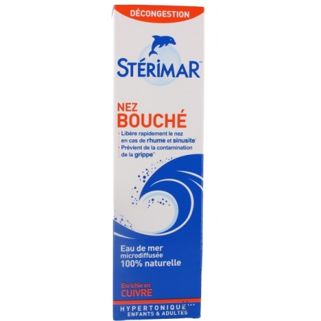 Stérimar nez bouché cuivre