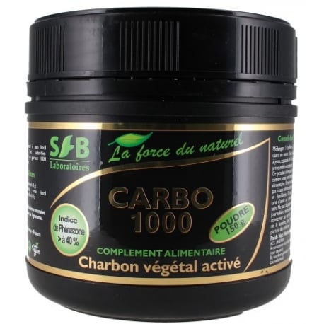 Charbon super activé poudre 150g