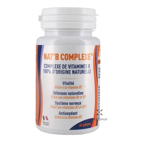 Vitamines B naturelles Nat'B complexe