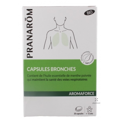 Capsules bronches Aromaforce