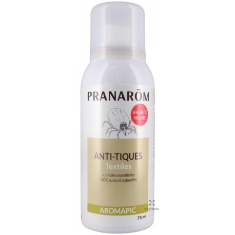 Spray anti-tiques textiles - Pranarom - Sélection Phytonut