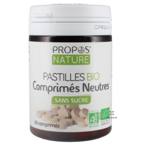 Comprimés neutres BIO - Aromathérapie