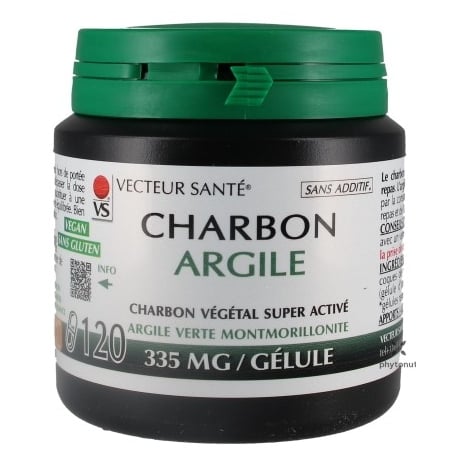 Argile verte - Charbon