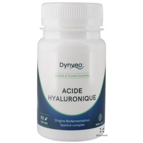Acide hyaluronique naturel - 60 gélules
