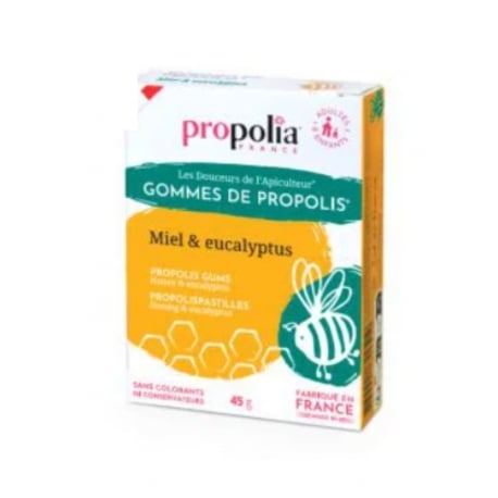 Gommes bio propolis eucalyptus