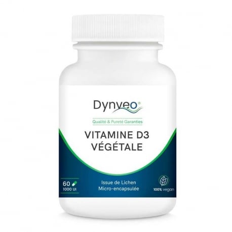 Vitamine D3 végétale 1000 UI gélules