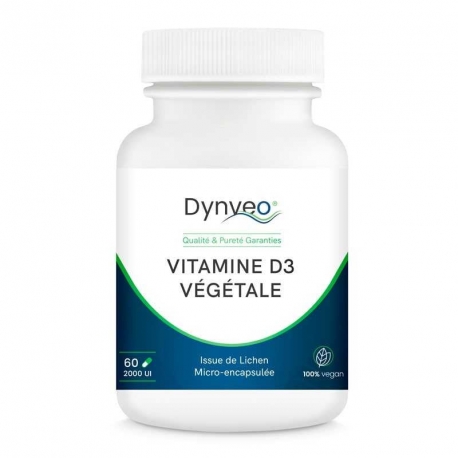 Vitamine D3 végétale 2000 UI gélules