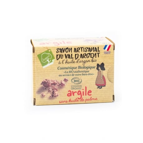 Savon bio à l'argile