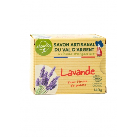 Savon bio à la lavande