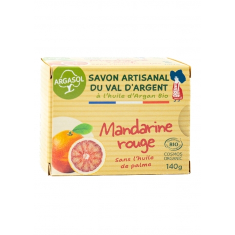 Savon bio à mandarine rouge