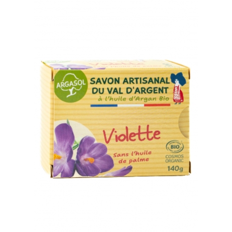 Savon bio à la Violette