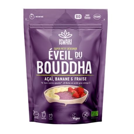 Eveil du Bouddha açaï, banane et fraise