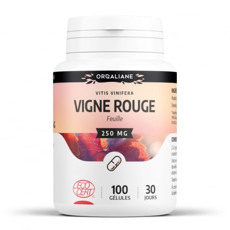 Vigne rouge bio -gélules