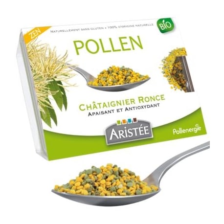 Pollen frais de châtaignier