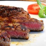 Viande de bœuf, un des aliments les plus riches en lysine.