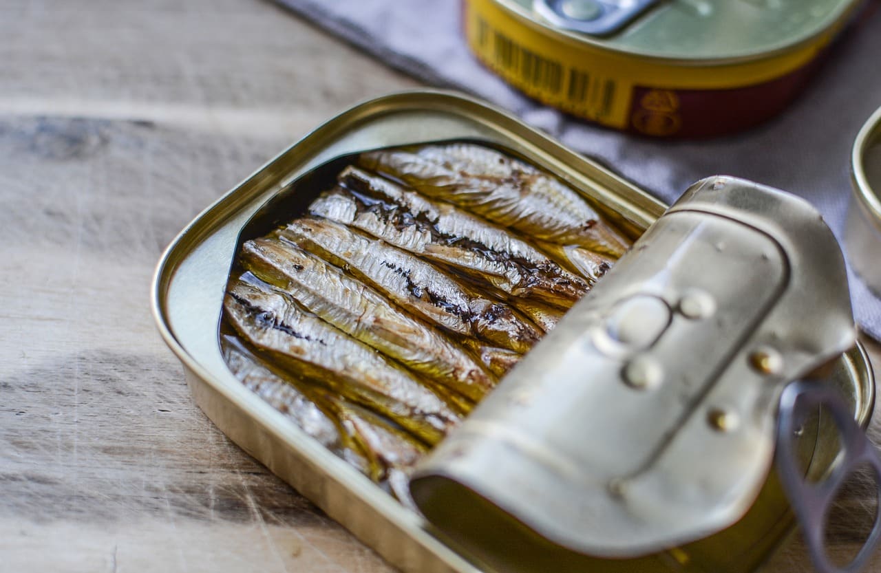 Sardine, un des aliments riches en oméga-3.