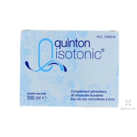 Quinton isotonique - Plasma de Quinton original - Phytonut